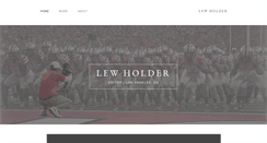 Desktop Screenshot of lewholder.com